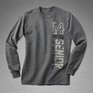 Charcoal Long Sleeve Tee