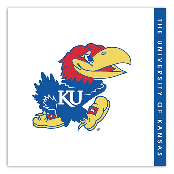 Personalized Announcements Jayhawk Contemporary Design