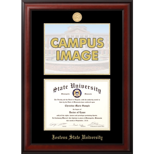 Meridian Diploma Frame - Campus Image