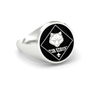 Cub Scouts Round Signet Ring [G564Z]