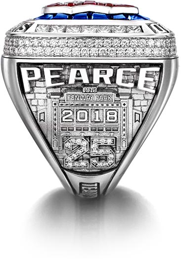 Boston Red Sox Ring right side view