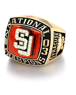 Jostens Syracuse University 2003 basketball championship ring