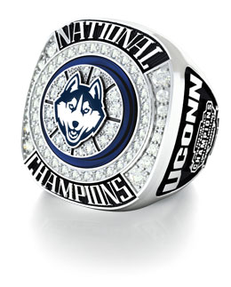 Jostens University of Connecticut 2014 basketball championship ring