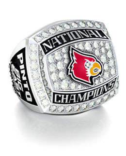 Jostens University of Louisville 2013 basketball championship ring